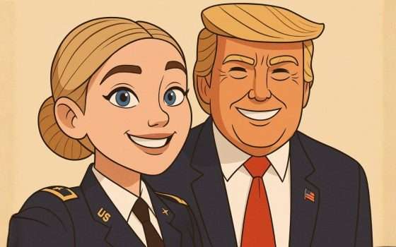 Jessica Foster: la soldatessa pro-Trump non esiste, è un'AI