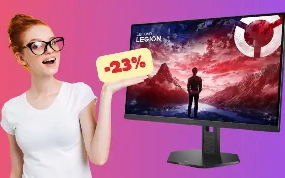 Lenovo Legion da 27 pollici: monitor da gaming che azzera il tempo di risposta