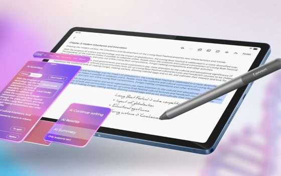 Lenovo Idea Tab con pennino in offerta per la primavera di Amazon