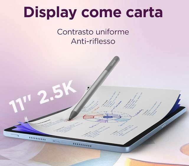 Il tablet Lenovo Idea Tab con il pennino Tab Pen