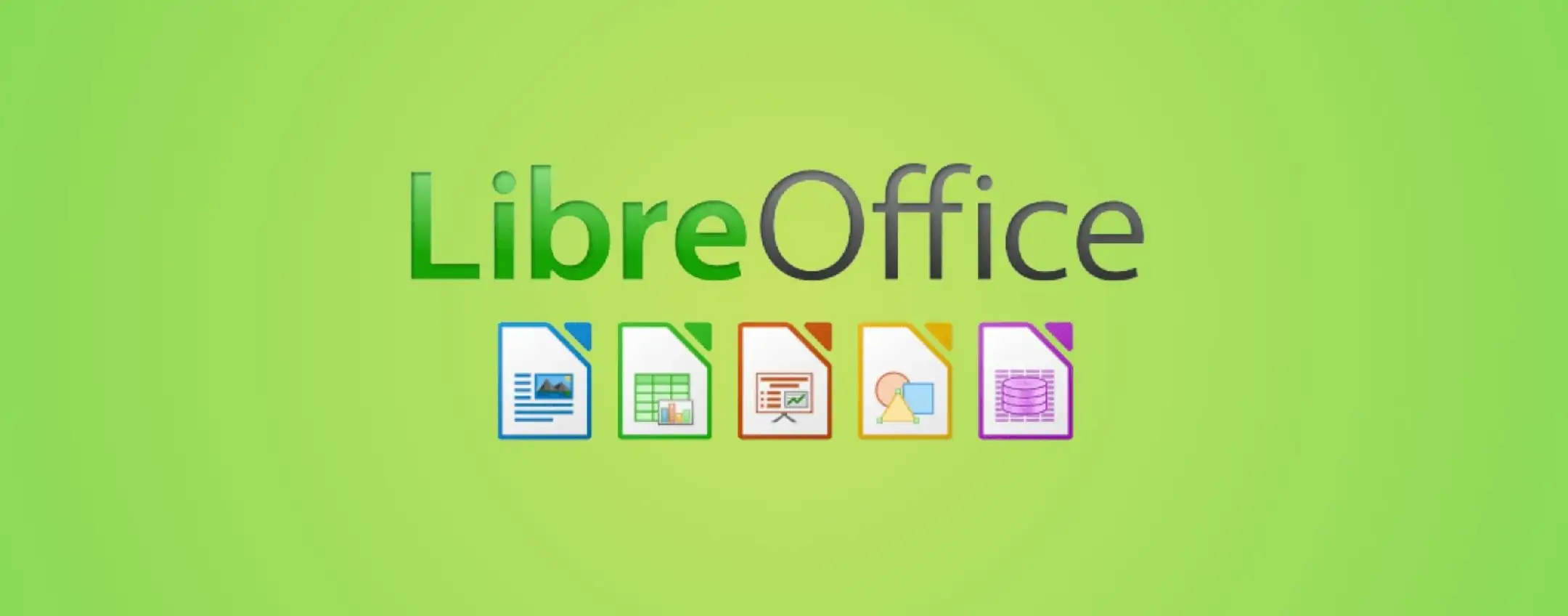 Libre Office con il banner delle donazioni nella schermata di avvio