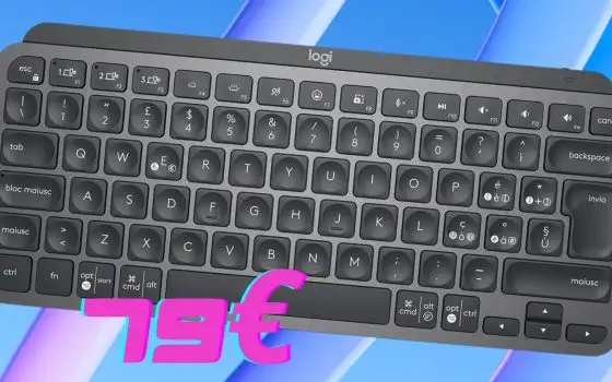 Logitech MX Keys Mini: la migliore tastiera compatta wireless è in offerta