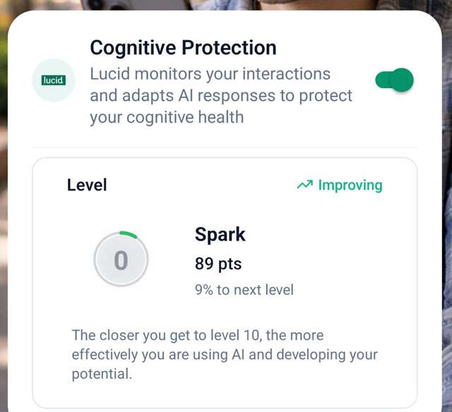 La protezione cognitiva di Lucid