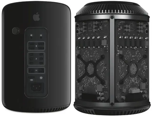 Il design trash can del Mac Pro