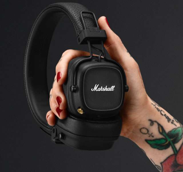 Le cuffie wireless on-ear Marshall Major IV