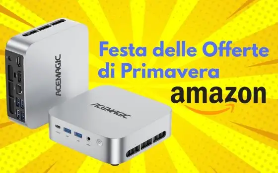 Mini PC ACEMAGIC M1 con Ryzen 7: potenza e versatilità in offerta su Amazon
