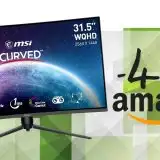 Monitor da gaming curvo MSI da 31,5