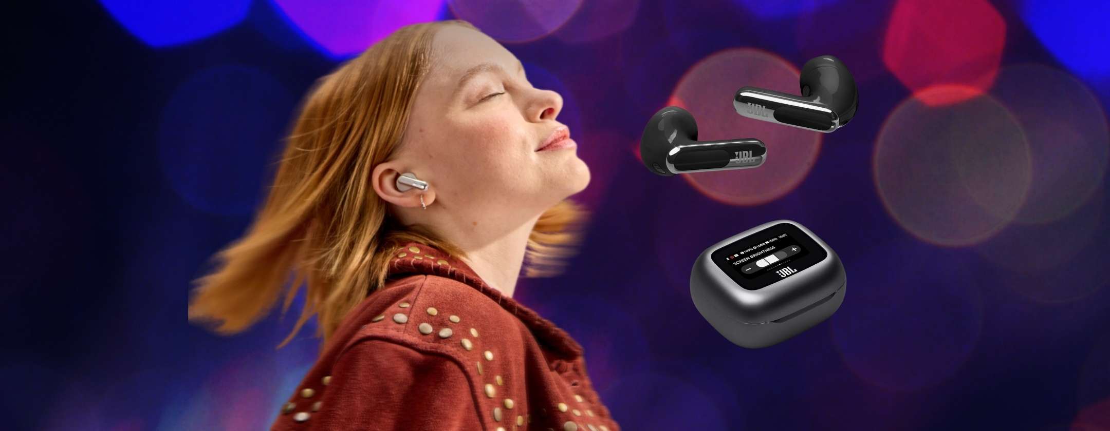 Musica a tutto volume e chiamate seza perderti nulla con le JBL Live Flex 3 (-37%)