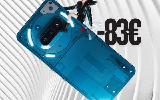Nothing Phone (3a): lo smartphone diverso ora tuo a 83€ in meno