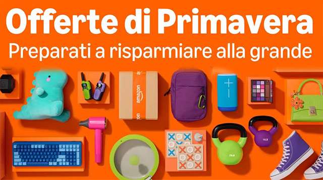 Inizia la Festa delle Offerte di Primavera su Amazon