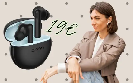 OPPO Enco Buds2: auricolari wireless super economici ma di qualità (19€)