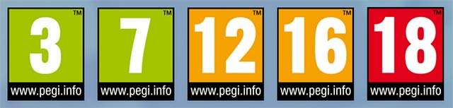 Le etichette di classificazione del rating PEGI
