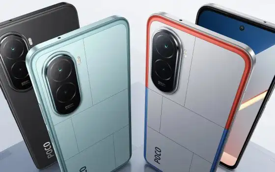 La più bella colorazione di POCO M7 in promo per l'evento Amazon