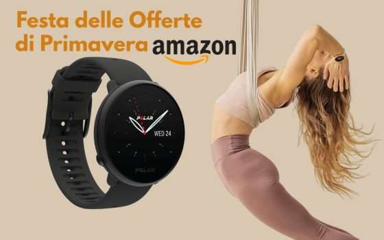 Polar Ignite 2 al minimo storico per la Festa delle Offerte di Primavera Amazon