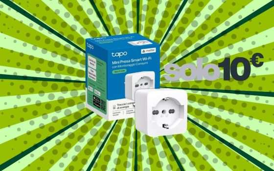Presa Smart Tapo P125M Matter è l'Offerta di Primavera Prime a 10€!