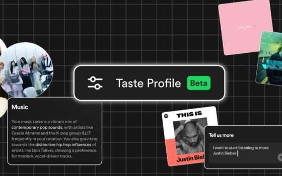 Spotify, personalizzare il Profilo Gusto per correggere l'algoritmo