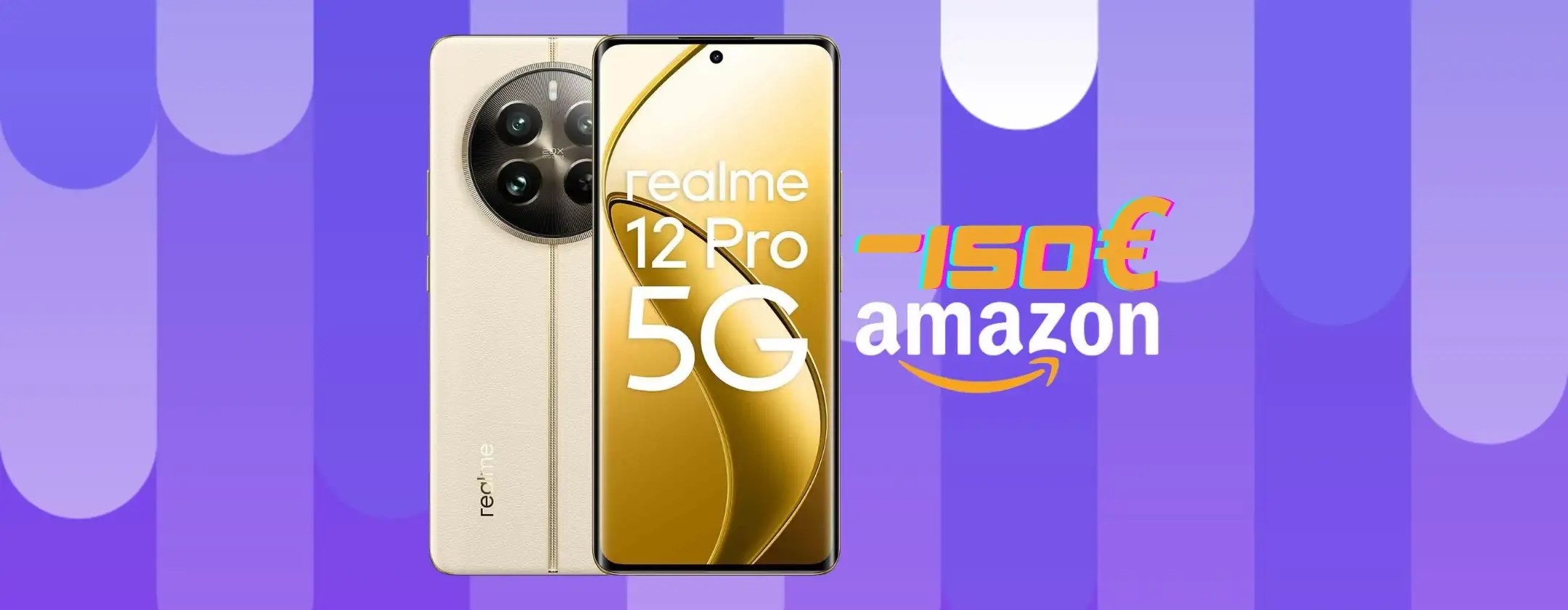 Il realme 12 Pro 5G da 256GB a 150€ in meno su Amazon non ha rivali
