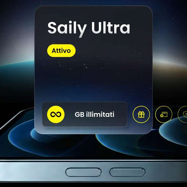 La eSIM del piano Saily Ultra