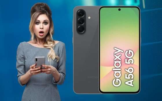 Samsung Galaxy A56 (256GB) è il mid range che vogliono tutti e ora è in offerta