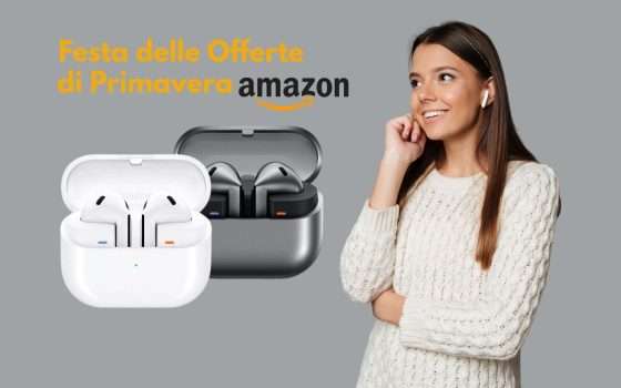 Samsung Galaxy Buds3 a prezzo shock alla Festa delle Offerte di Primavera