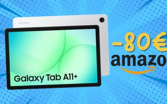 Samsung Galaxy Tab A11+ non ha rivali in questa fascia di prezzo (-80€)