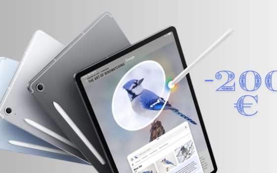Samsung Galaxy Tab S10 FE: 200€ di sconto alle Offerte di Primavera Prime