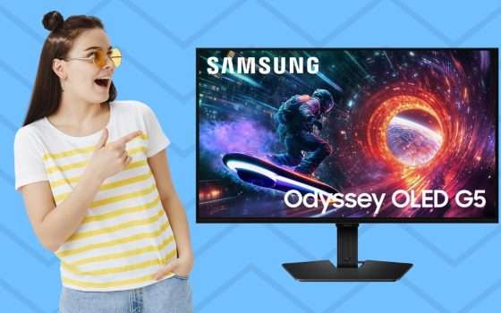 Samsung Odyssey OLED G5: un monitor da gaming che ha pochi rivali
