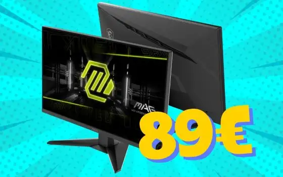 Sconto folle del 47% su Amazon e il monitor da gaming MSI MAG è tuo a 89€