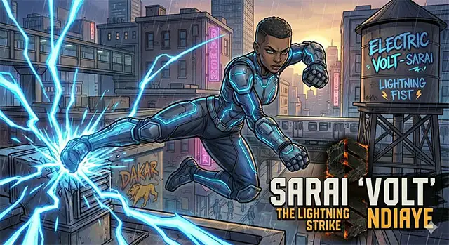 Gemini crea nuovi lottatori di Street Fighter: Sarai Volt