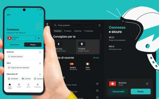 VPN mondiale a 1,79 €/mese (+3 mesi gratis): tua subito