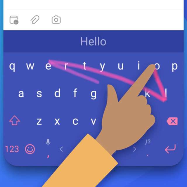 La modalità Flow della tastiera Microsoft SwiftKey per scrivere con uno swipe, senza mai sollevare il dito dal display