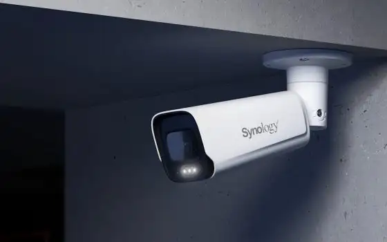 Synology BC800Z: telecamera 4K con AI che elimina falsi allarmi e migliora la videosorveglianza