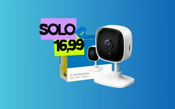 Telecamera WiFi Tapo C100 a soli 16€: il vero affare su Amazon