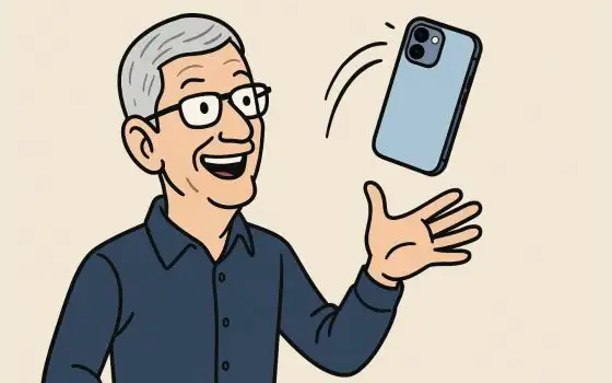 Tim Cook di Apple dice di posare l'iPhone e godersi la natura...