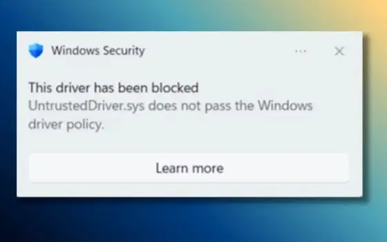 Windows bloccherà i driver kernel firmati con certificati scaduti