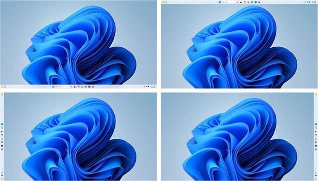 La barra delle applicazioni di Windows 11 si potrà spostare su tutti i bordi dello schermo