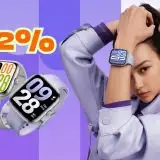 Xiaomi Redmi Watch 5 con display AMOLED e chiamate Bluetooth (-32%)