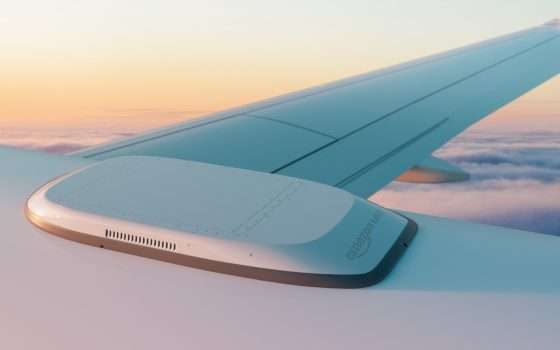 Amazon Leo: ecco l'antenna per il Wi-Fi sugli aerei