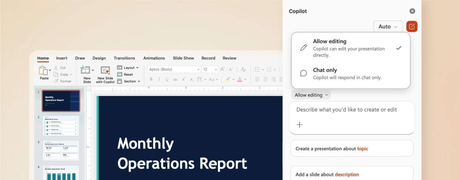 Anteprima: Copilot Agent Mode disponibile in Microsoft 365