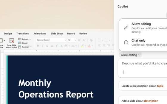 Copilot Agent Mode disponibile in Microsoft 365