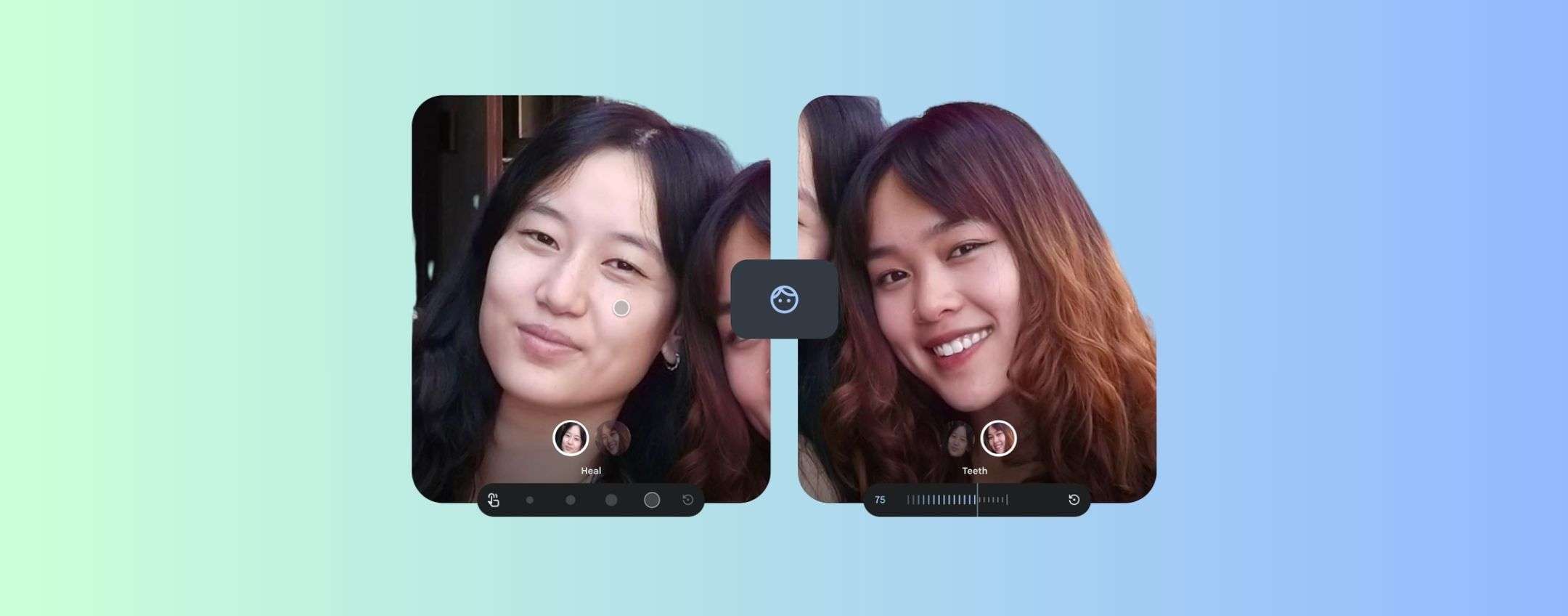 Nuovi strumenti di ritocco viso su Google Foto