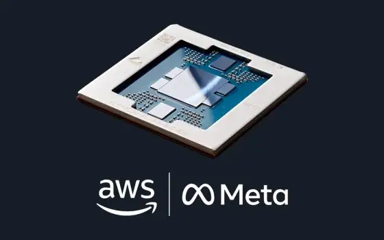 Meta userà i chip AWS Graviton5 per gli agenti AI