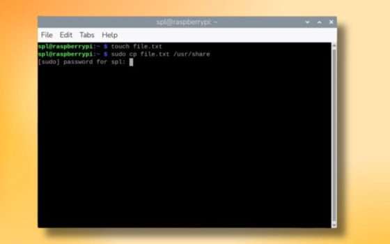 Raspberry Pi OS 6.2 chiede la password per il comando sudo