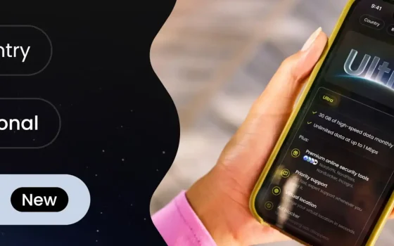 Saily Ultra è l'eSIM per viaggi all'estero con GB illimitati e molti altri vantaggi