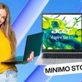 acer Aspire Go 15 al minimo storico su Amazon è da prendere al volo