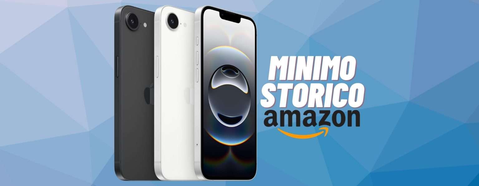 Anteprima: Apple iPhone 16e crolla al minimo storico su Amazon, offerta imperdibile