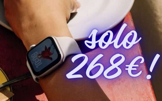 Apple Watch SE 3 42mm a soli 268€ preso d'assalto su Amazon