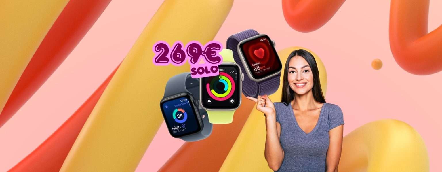 Anteprima: Apple Watch SE 3 a soli 239€, anche tasso zero su Amazon