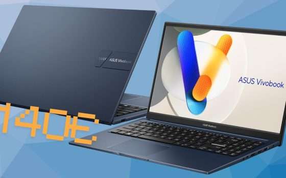 ASUS Vivobook 15 con i7, RAM 16GB, 512GB SSD è potente e costa il giusto