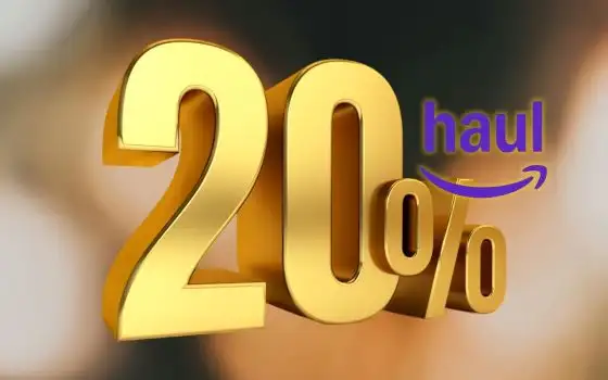 Compra 2 articoli su Amazon Haul: subito per te il 20% di sconto